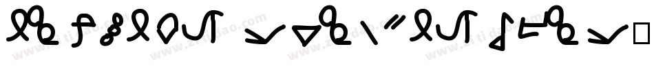AntFarm GoneCamping字体转换